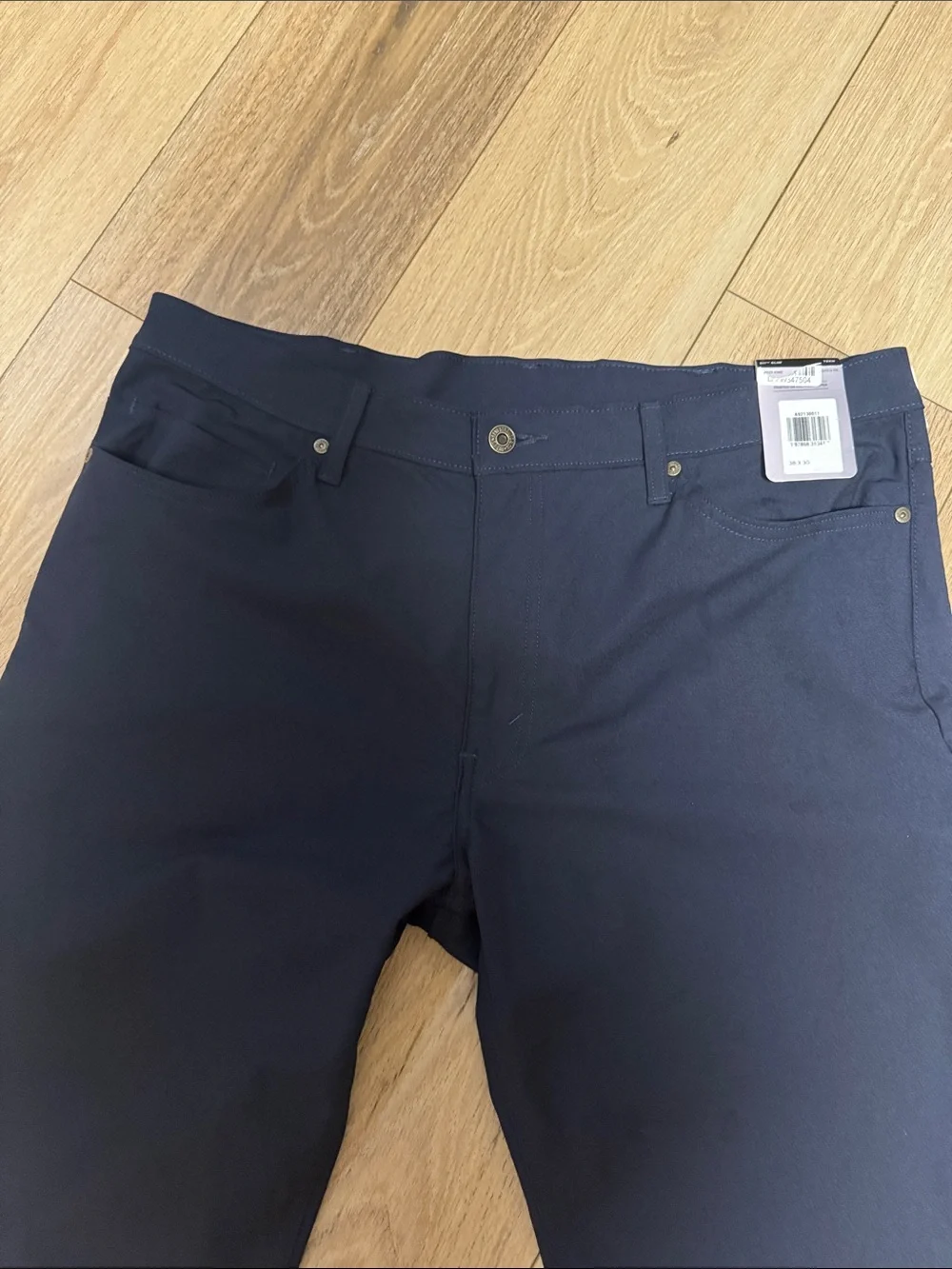 Levi's Men's NWT 511 slim fit 38 x 30 STRETCH Navy Straight leg pants
